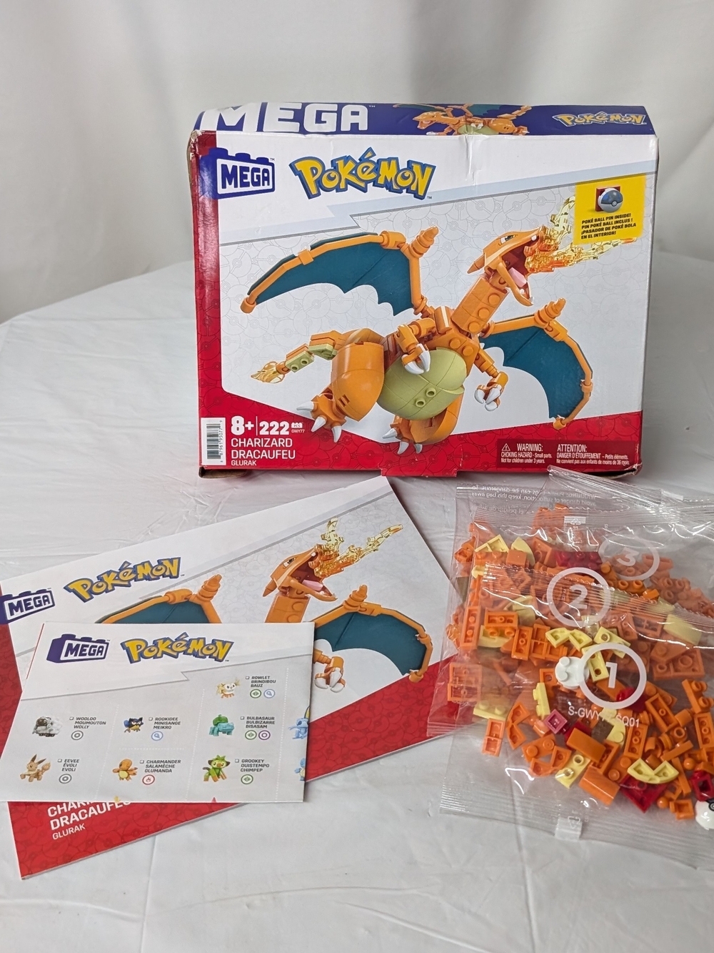Mega Construx Pokémon Charizard Building Set - New